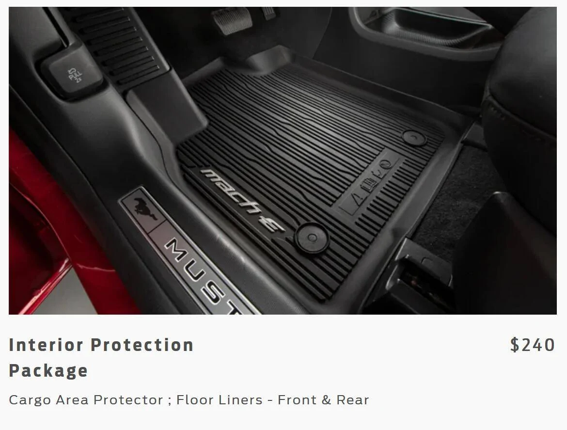 Ford Mustang Mach-E WeatherTech Floor Liners for MME 1610214921784