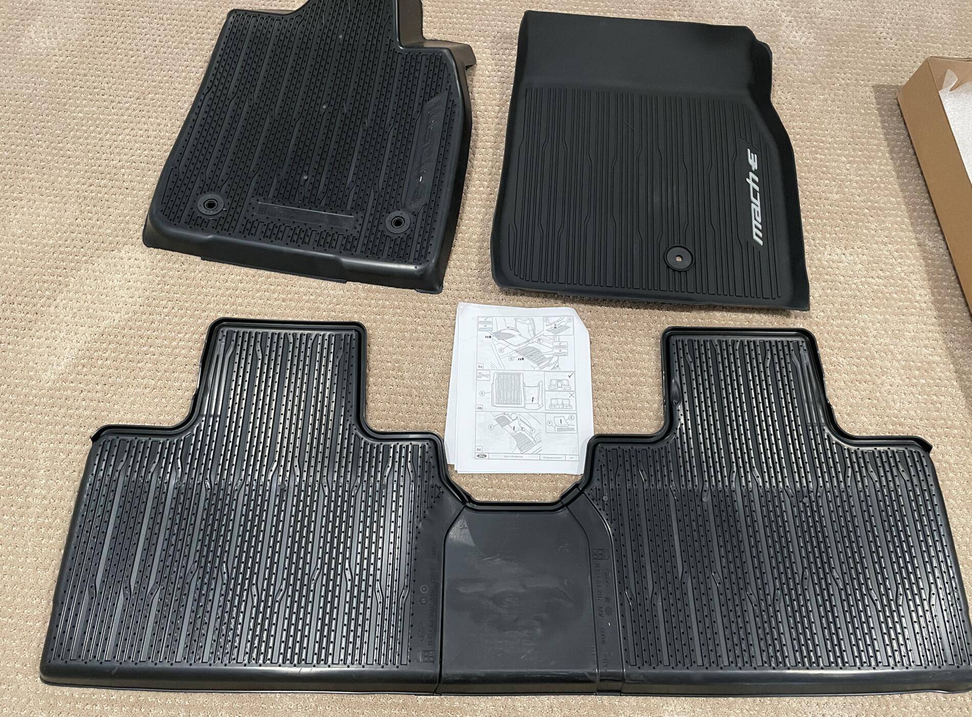 Ford Mustang Mach-E WeatherTech Floor Liners for MME Screen Shot 2021-01-11 at 2.27.55 PM