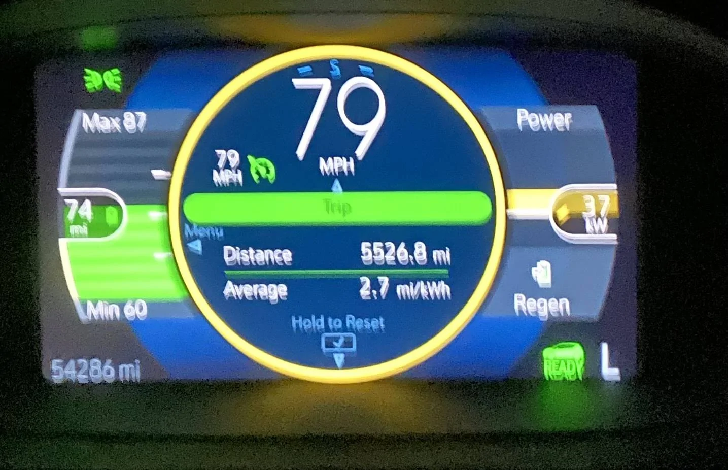 Ford Mustang Mach-E Real world range on Premium ER/AWD 48ADEBBF-8B32-47C5-BD94-B742D79B65C1