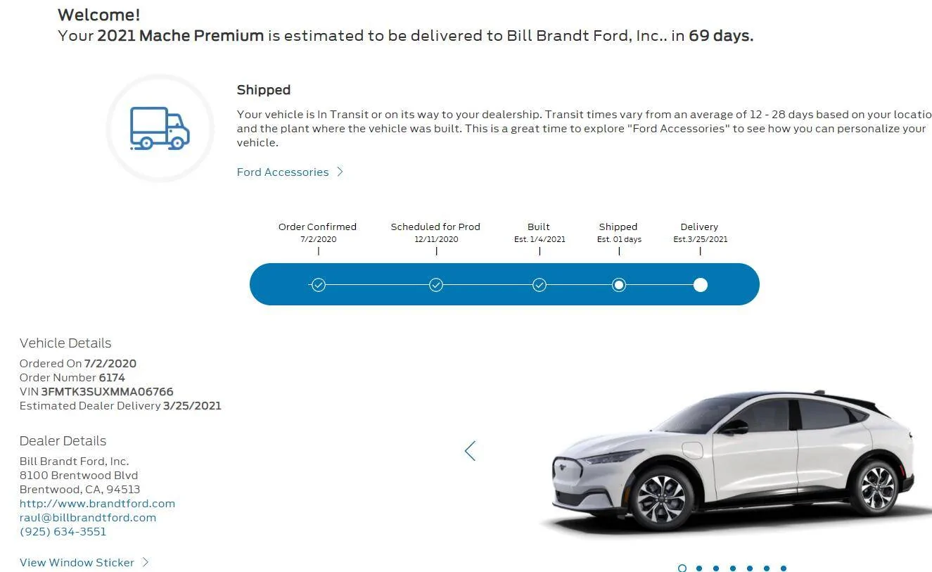 Ford Mustang Mach-E Ford sends mass Mach-E delivery delay emails [Updated with Ford's response] 1610750840190