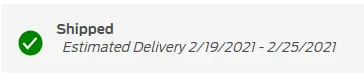 Ford Mustang Mach-E Delayed delivery date now moved up (sooner) 1611079131003