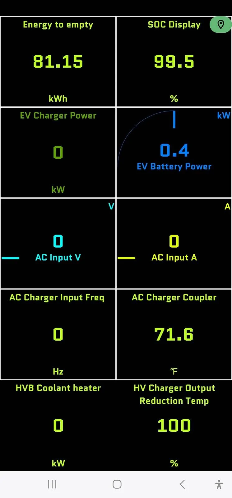 Ford Mustang Mach-E Car scanner battery question 1000015976