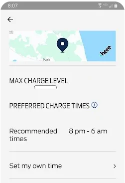 Ford Mustang Mach-E Android FordPass app missing Max Charge Level control 1712450296303-os