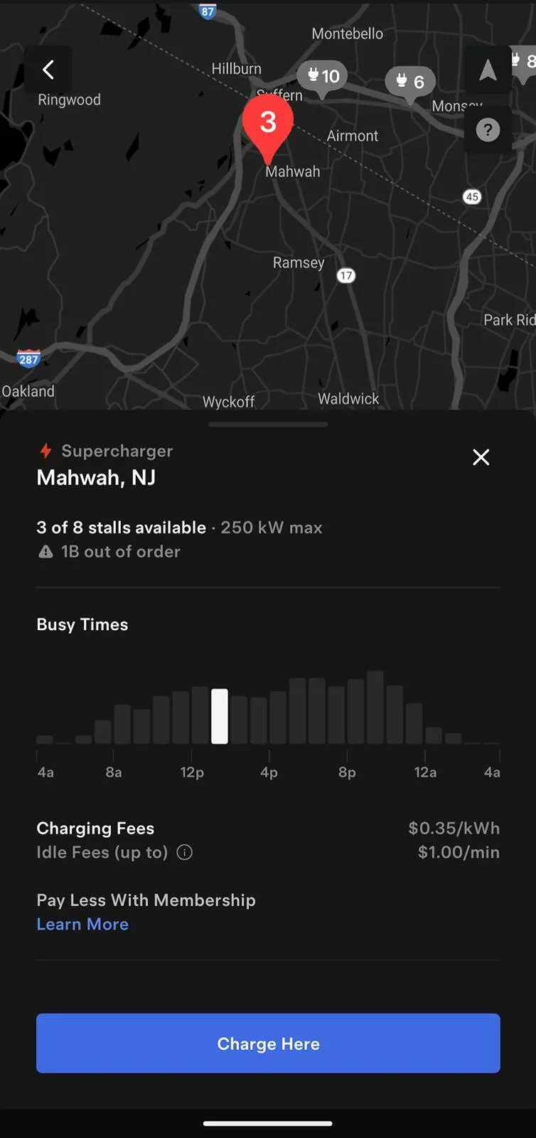 Ford Mustang Mach-E First Tesla Superchargers with "Magic Dock" CCS Adapter are online... and charged up a Rivian Screenshot_20240407-132843