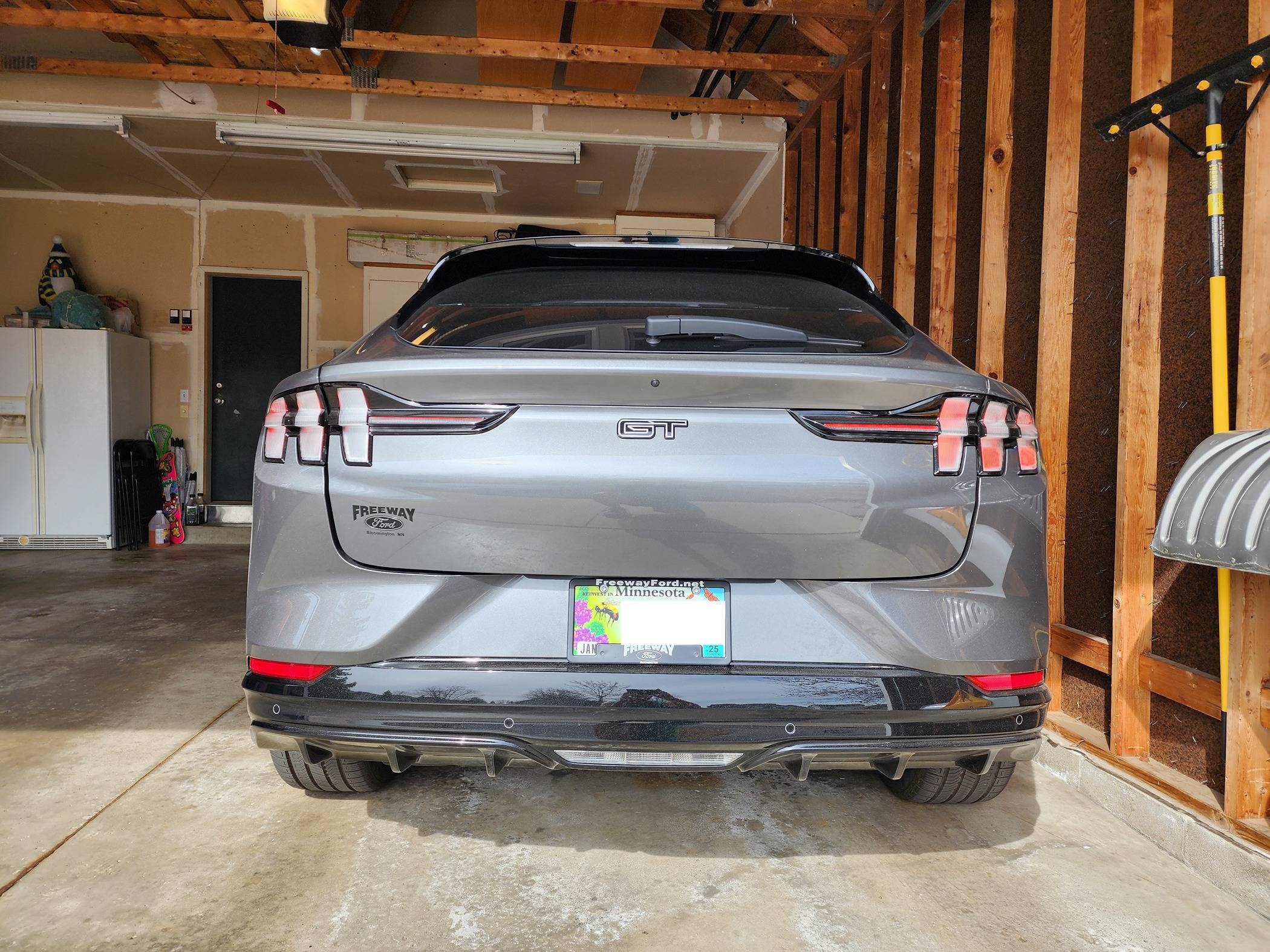 Ford Mustang Mach-E I took the dive. New 2023 Mach-E GT in Carbonized Grey. Meet "Ghost" 20240313_145111