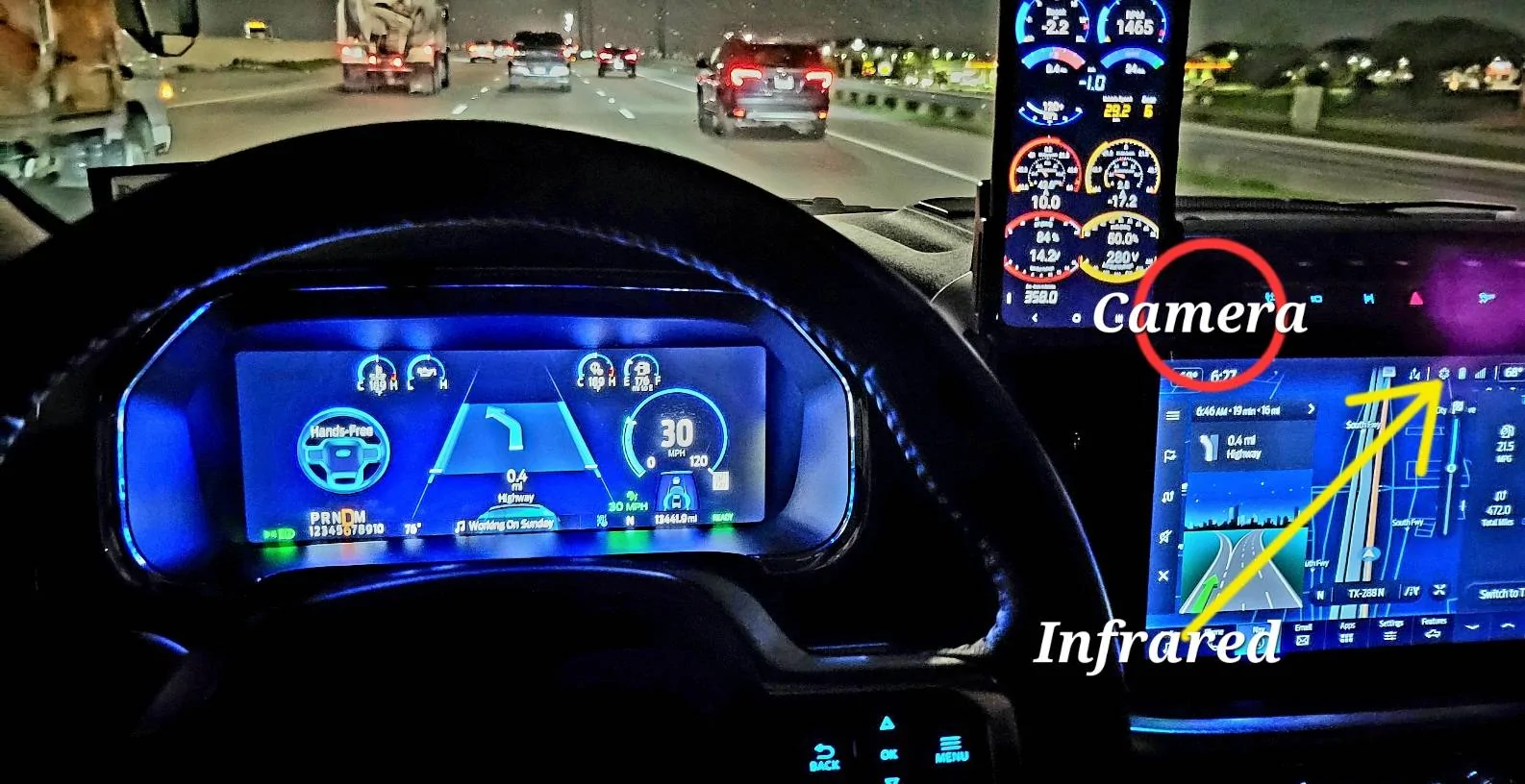 Ford Mustang Mach-E Cruise Control issue - "keep eyes on the road" 20240410_100521