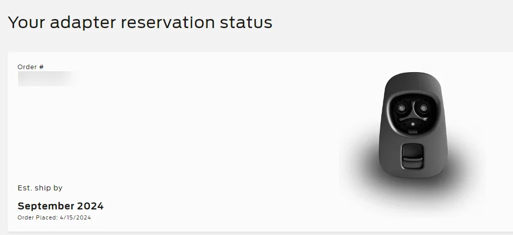 Ford Mustang Mach-E POLL: Let's keep track of what reservation numbers have received their Tesla adapters! 1713201124525-la