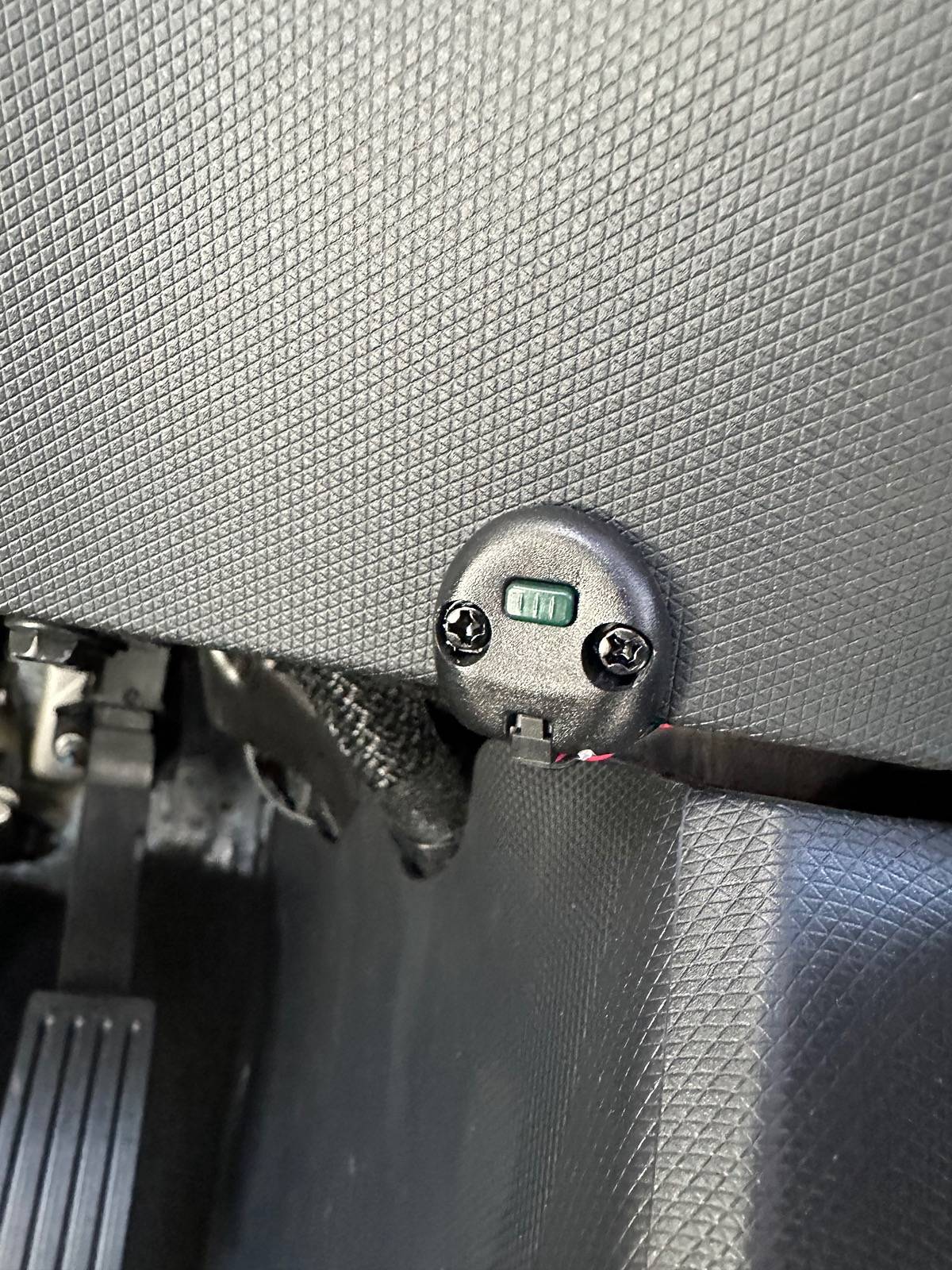 Ford Mustang Mach-E What’s this button under steering column? {filename}