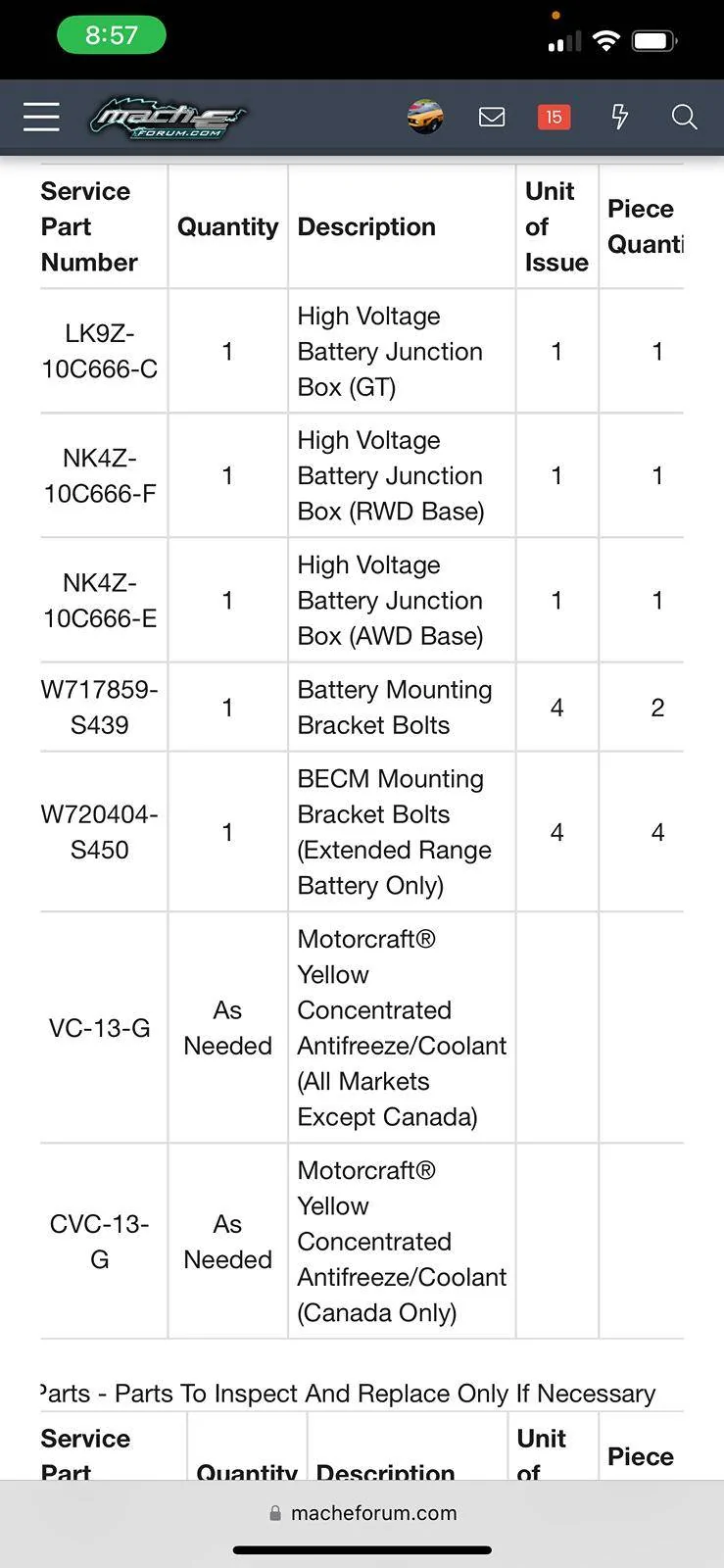 Ford Mustang Mach-E TSB 24-2017 battery mounting bracket bolts IMG_2516