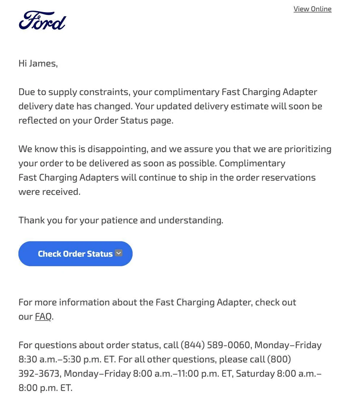 Ford Mustang Mach-E Rivian begins NACS adapter shipments Screenshot 2024-04-26 at 1.08.50 PM