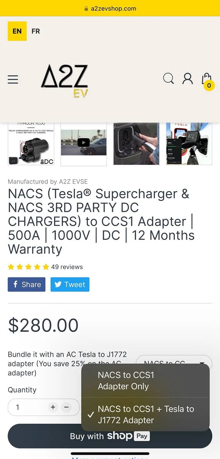 Ford Mustang Mach-E Ford NACS Adapter has shipped [and NOW ARRIVING]! IMG_0092