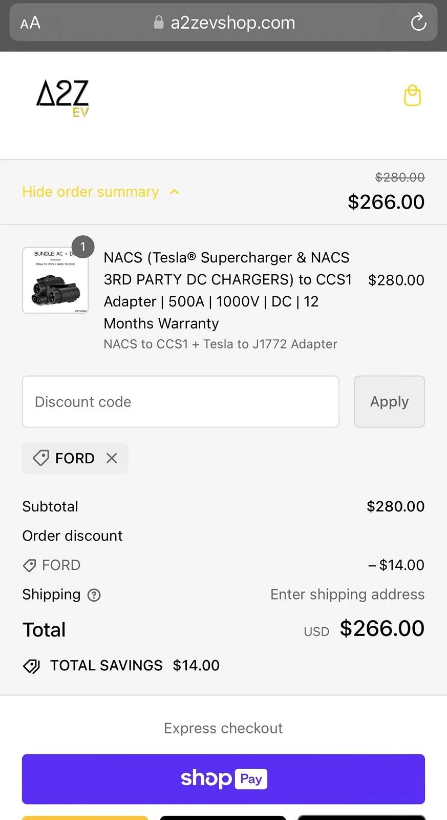Ford Mustang Mach-E Ford NACS Adapter has shipped [and NOW ARRIVING]! IMG_0093