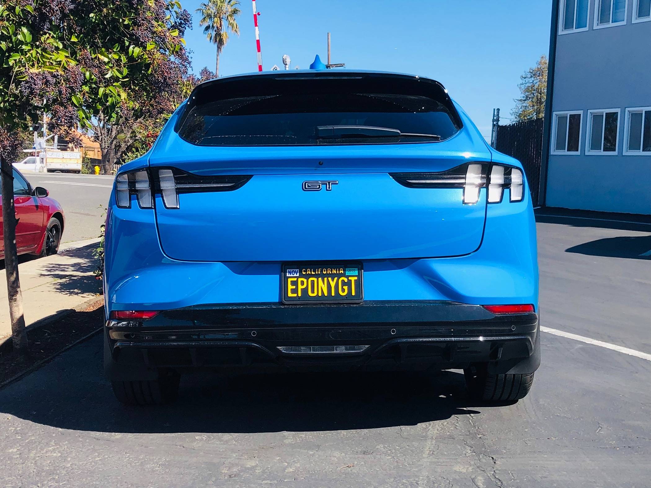 Ford Mustang Mach-E Rear license plate holder recommendations? IMG_3060