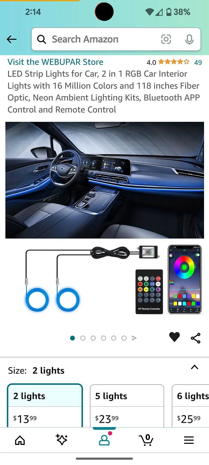 Ford Mustang Mach-E Rear Ambient Lighting Zone DIY Screenshot_20240427-021425