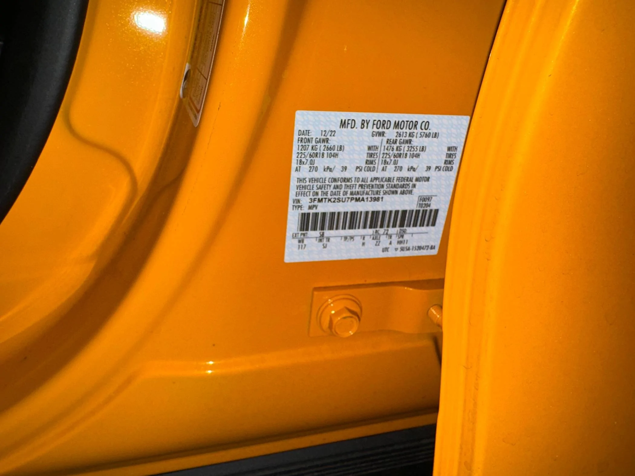 Ford Mustang Mach-E Several Mach-E Service Actions [Resumed] - Powertrain Software Issue 1714239018731-wt
