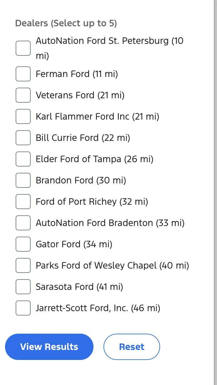 Ford Mustang Mach-E How to Find Ford Model e Certified Dealers Screenshot 2024-04-29 at 12.16.46 PM
