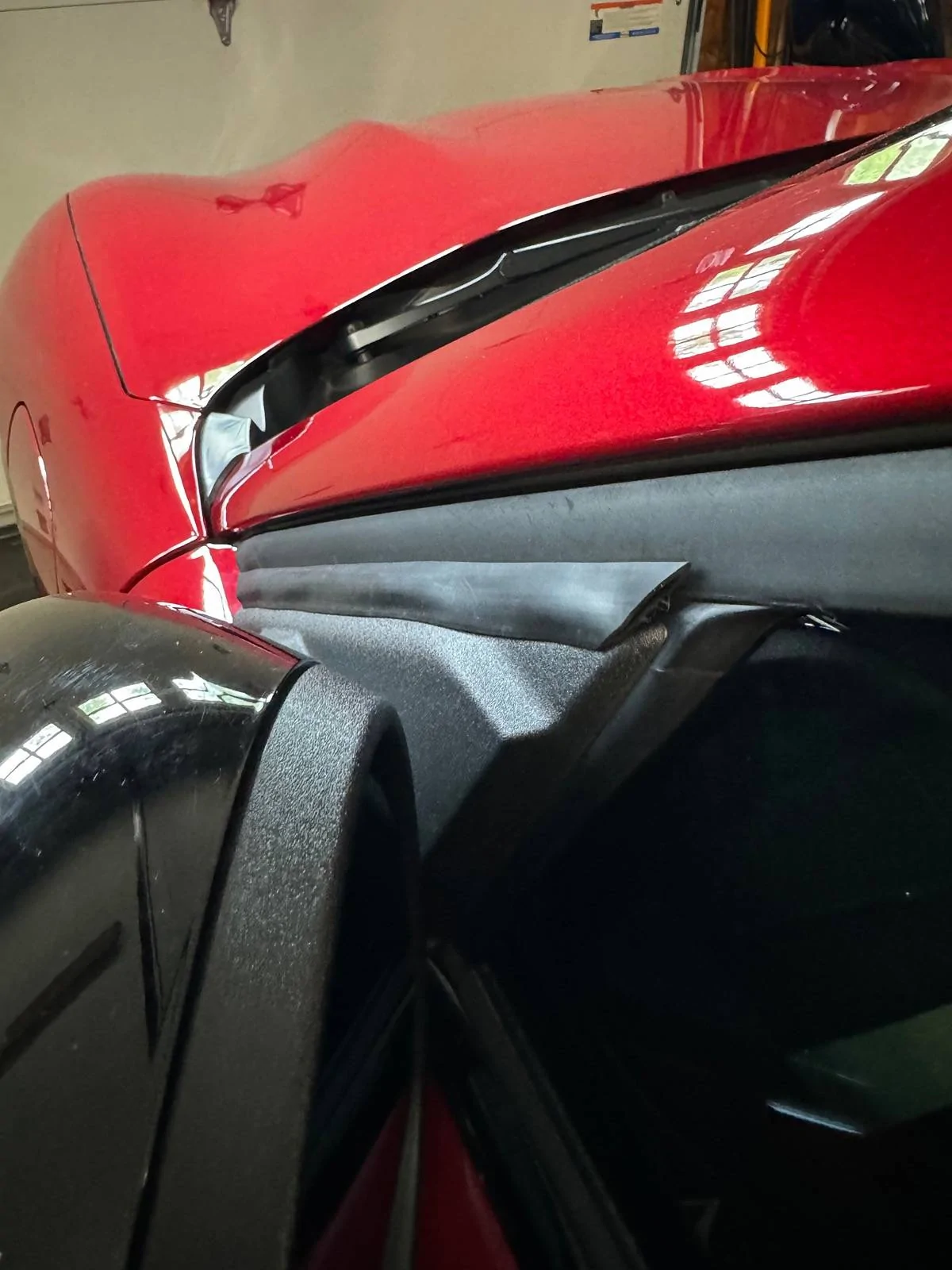 Ford Mustang Mach-E Side Mirror Wind Noise Fix IMG_4860
