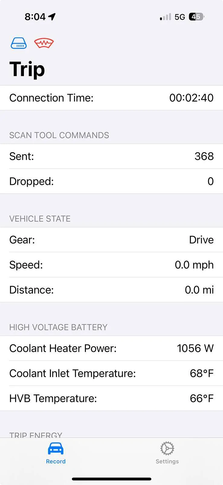 Ford Mustang Mach-E Attaching iPhone holder to main screen. 1714522115689-19