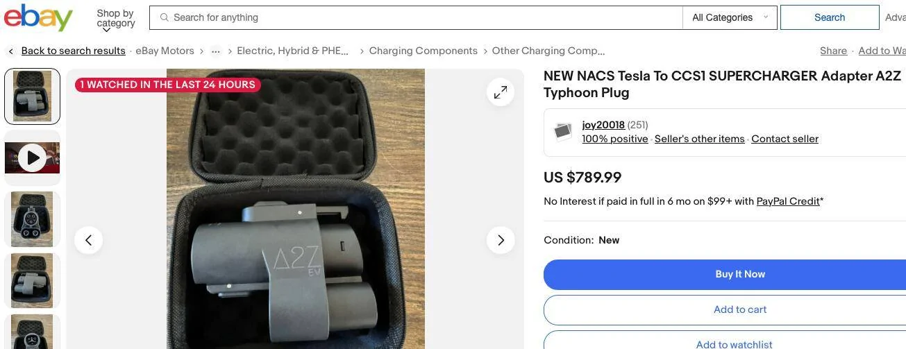 Ford Mustang Mach-E An important update on your Fast Charging Adapter - Adapter Shipments Delayed Screenshot 2024-04-28 at 9.01.33 AM