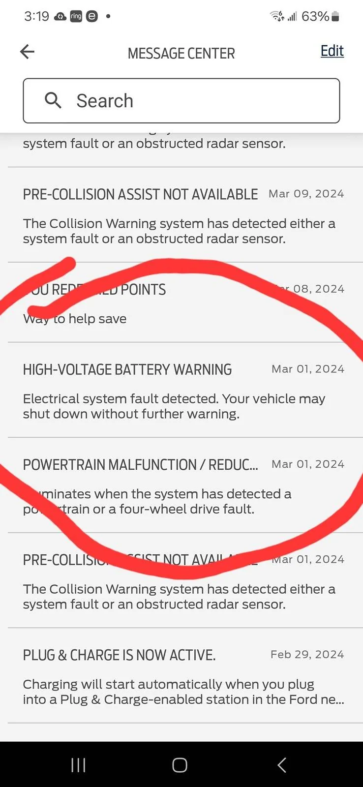 Ford Mustang Mach-E Several Mach-E Service Actions [Resumed] - Powertrain Software Issue Screenshot_20240501_151911_FordPass