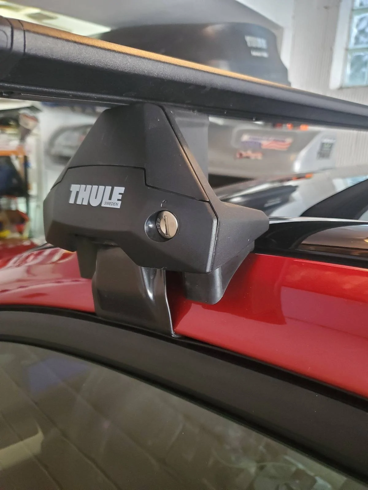 Ford Mustang Mach-E Thule Clamp On Crossbar Kit with 25% off discount from Ford 20240501_180123