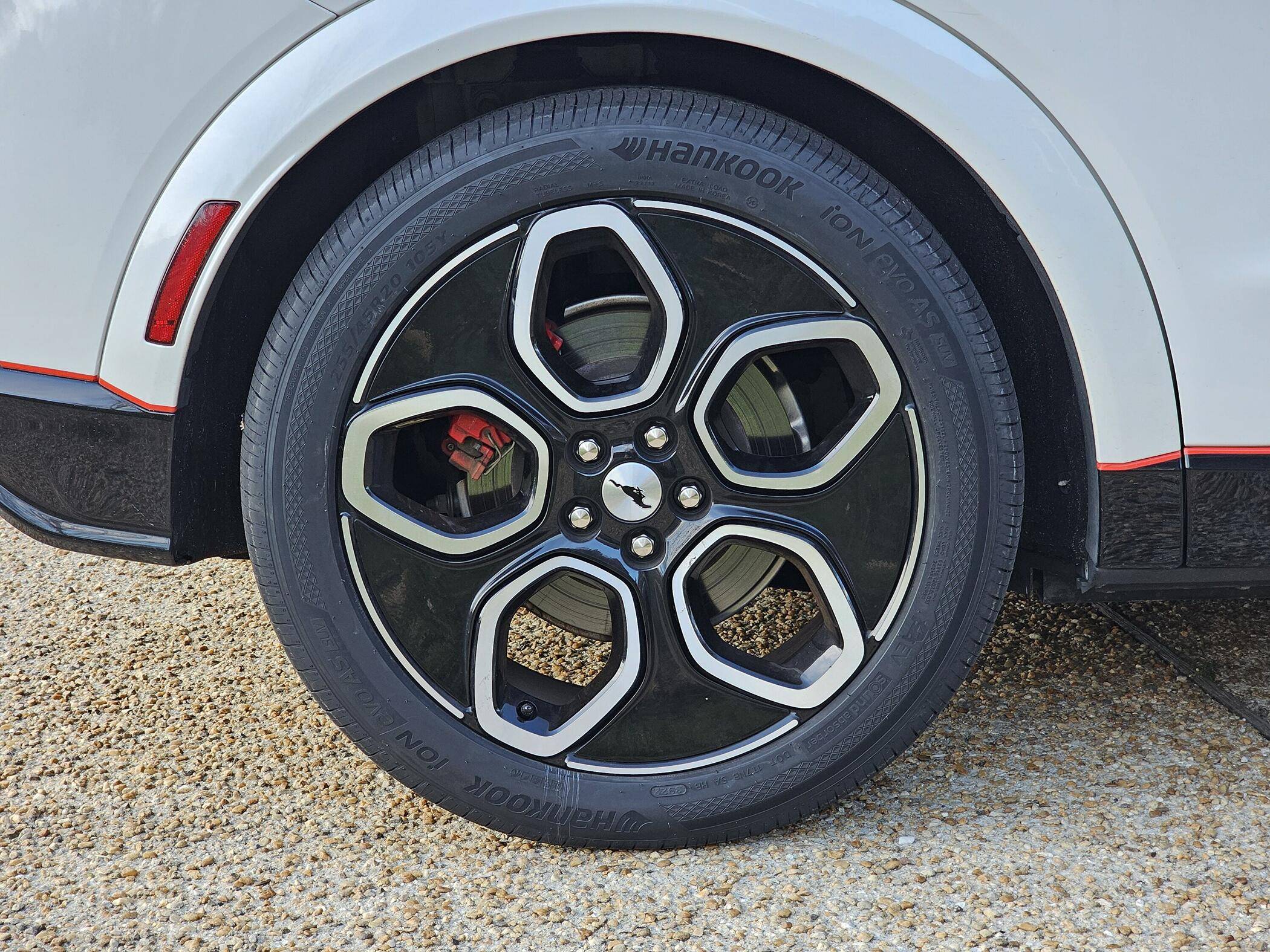 Ford Mustang Mach-E Hankook iON evo AS tire is impressive (a before and after test by owner) 1714749568017-5u