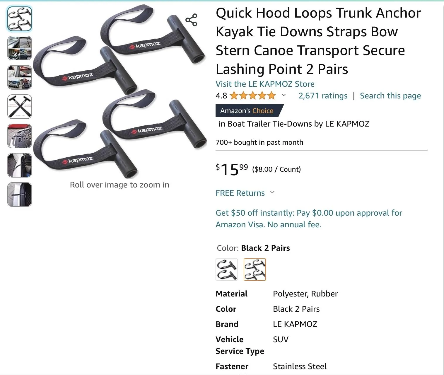 Ford Mustang Mach-E Thule Clamp On Crossbar Kit with 25% off discount from Ford 1714750421088-5