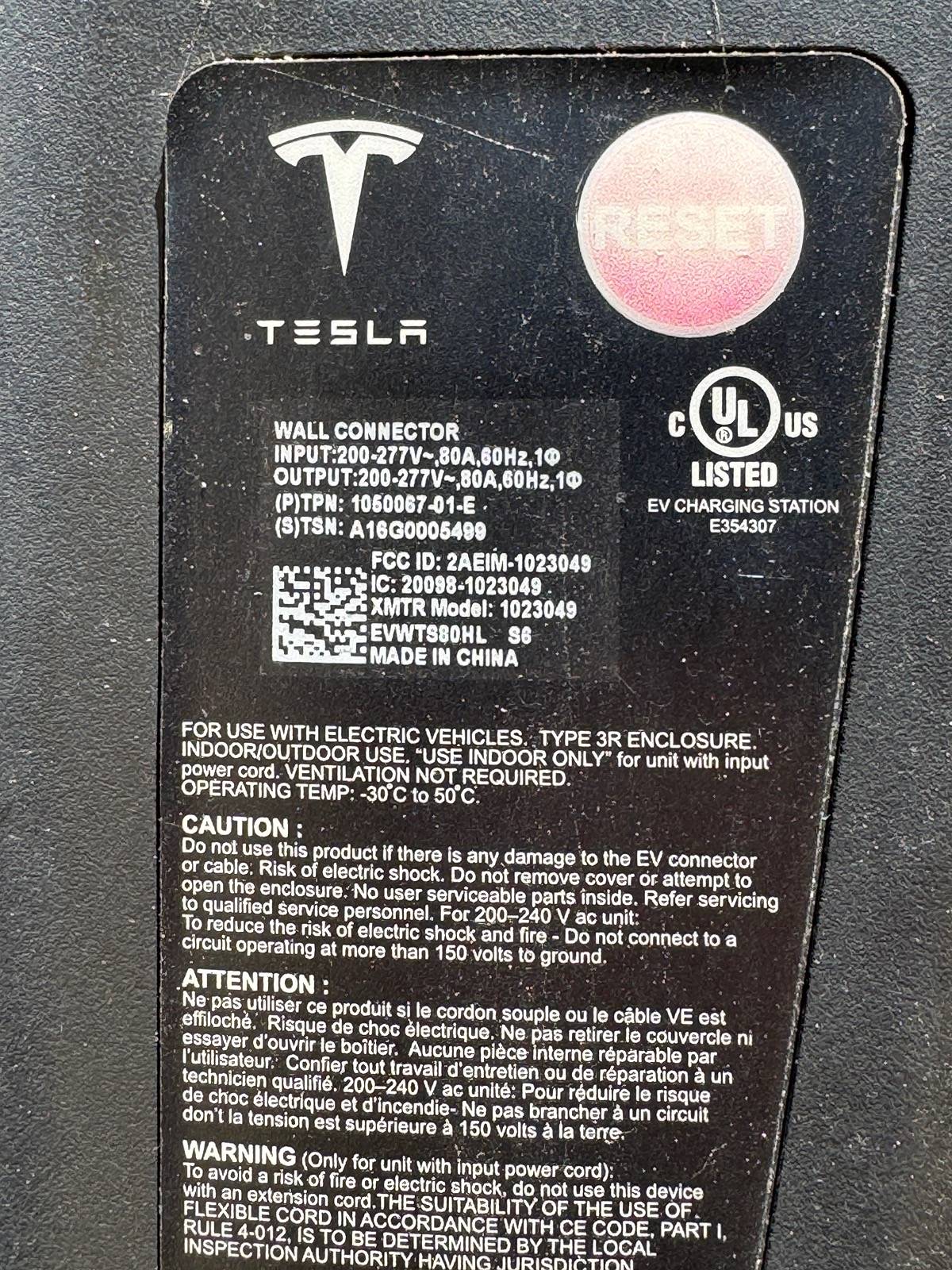 Ford Mustang Mach-E Help! Can't Charge - Tesla Wall Connector IMG_5809