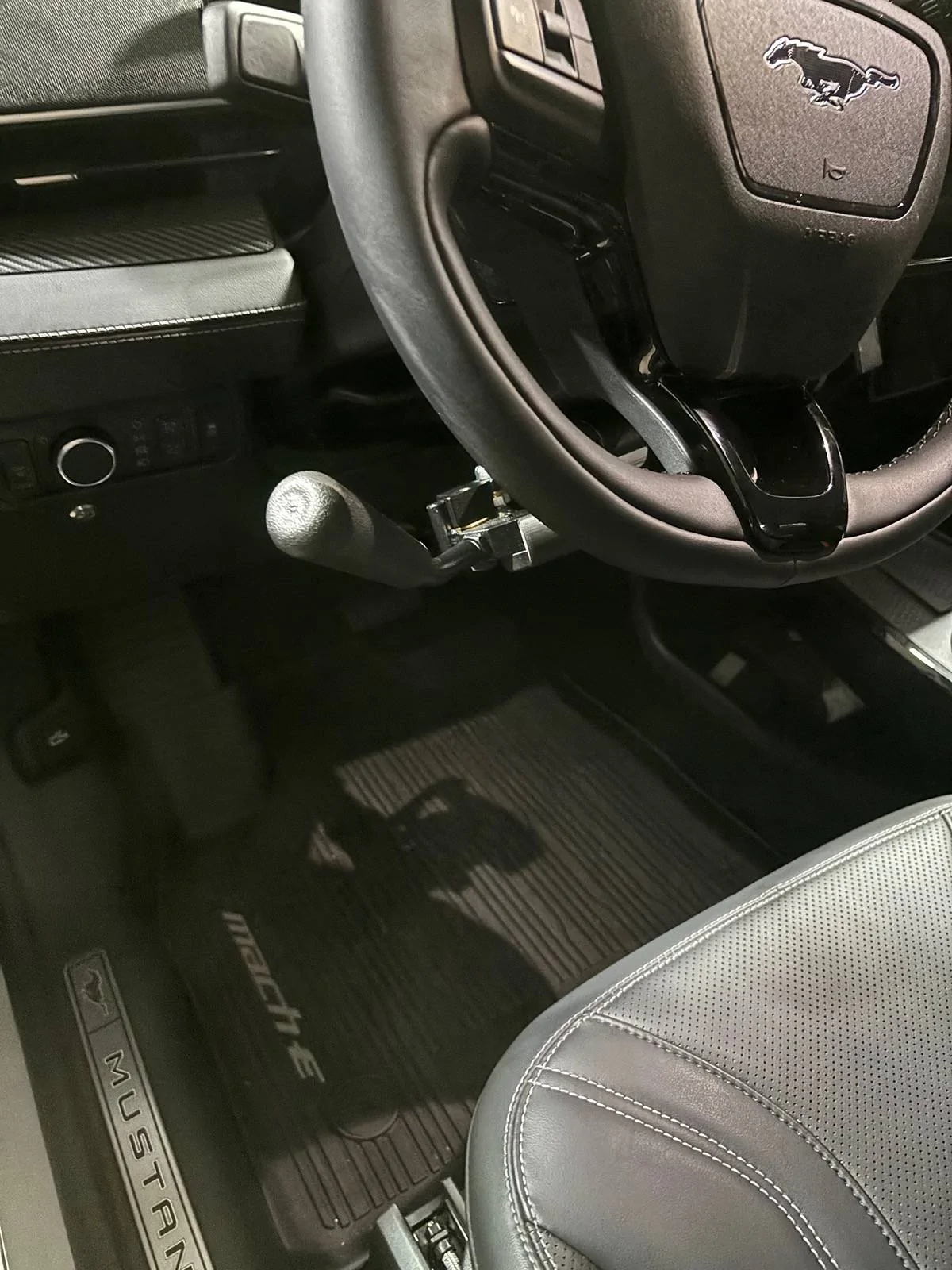 Ford Mustang Mach-E Installed: Mach-E Hand Controls for Accessibility / Disabled Person IMG_2212