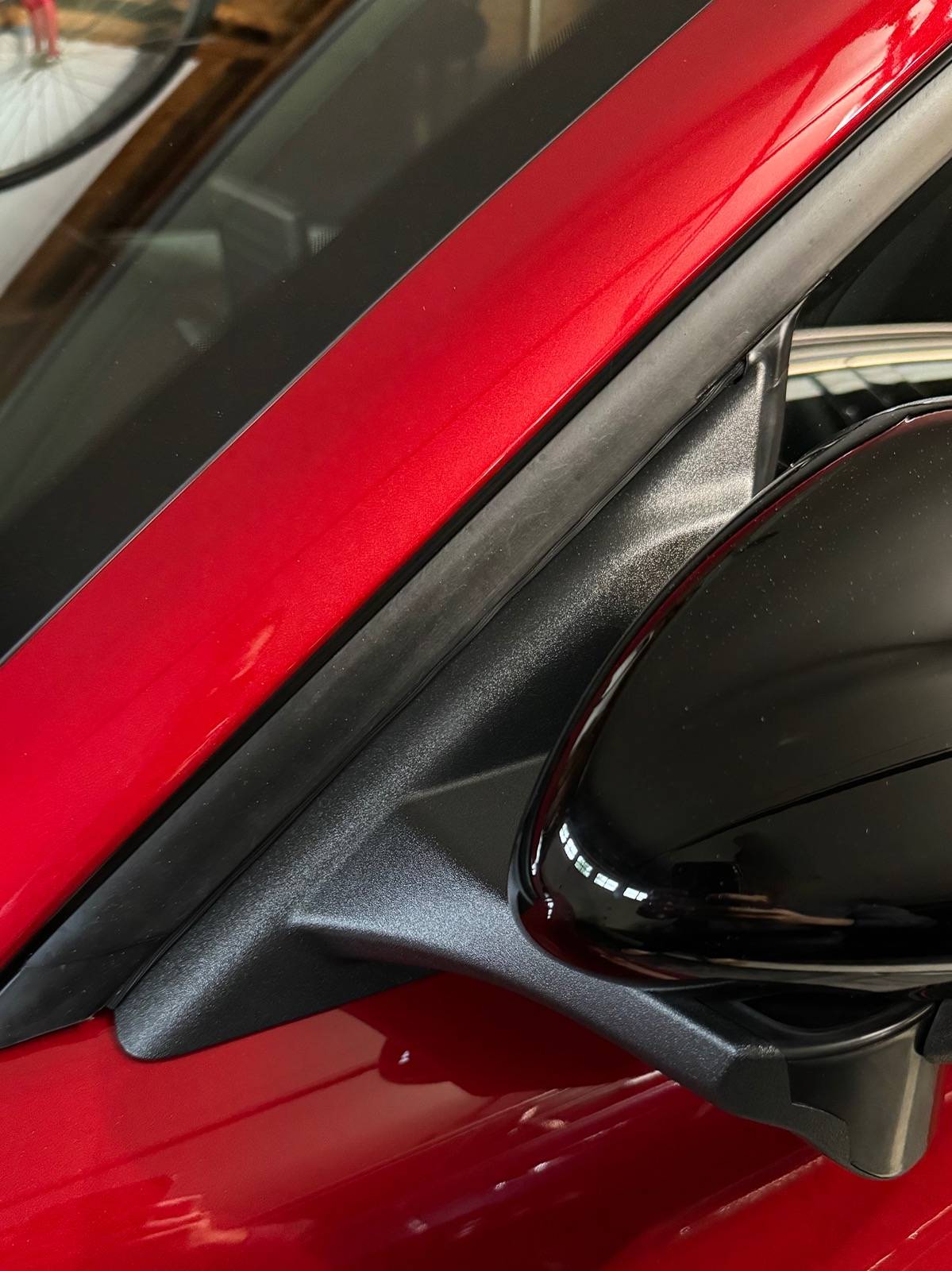 Ford Mustang Mach-E Side Mirror Wind Noise Fix IMG_4879