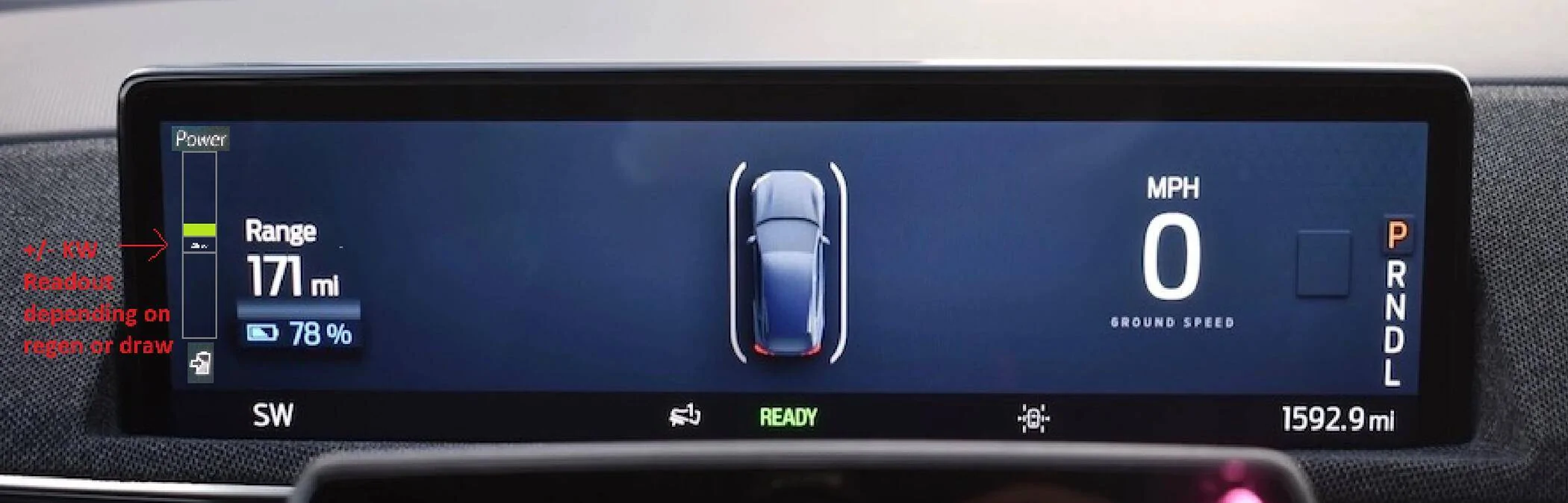 Ford Mustang Mach-E Mach-E vs Others: Regen & Power meter proposed regen and power meter for guage cluster
