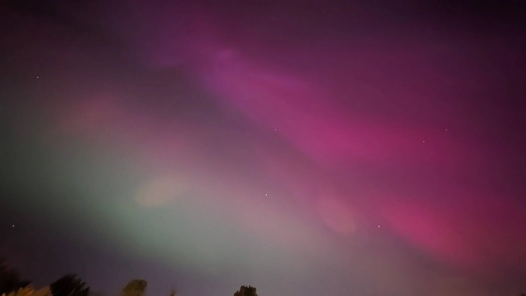 Ford Mustang Mach-E Out at the Aurora Borealis w/ Mach-E! Post Yours PXL_20240511_021233621.NIGHT