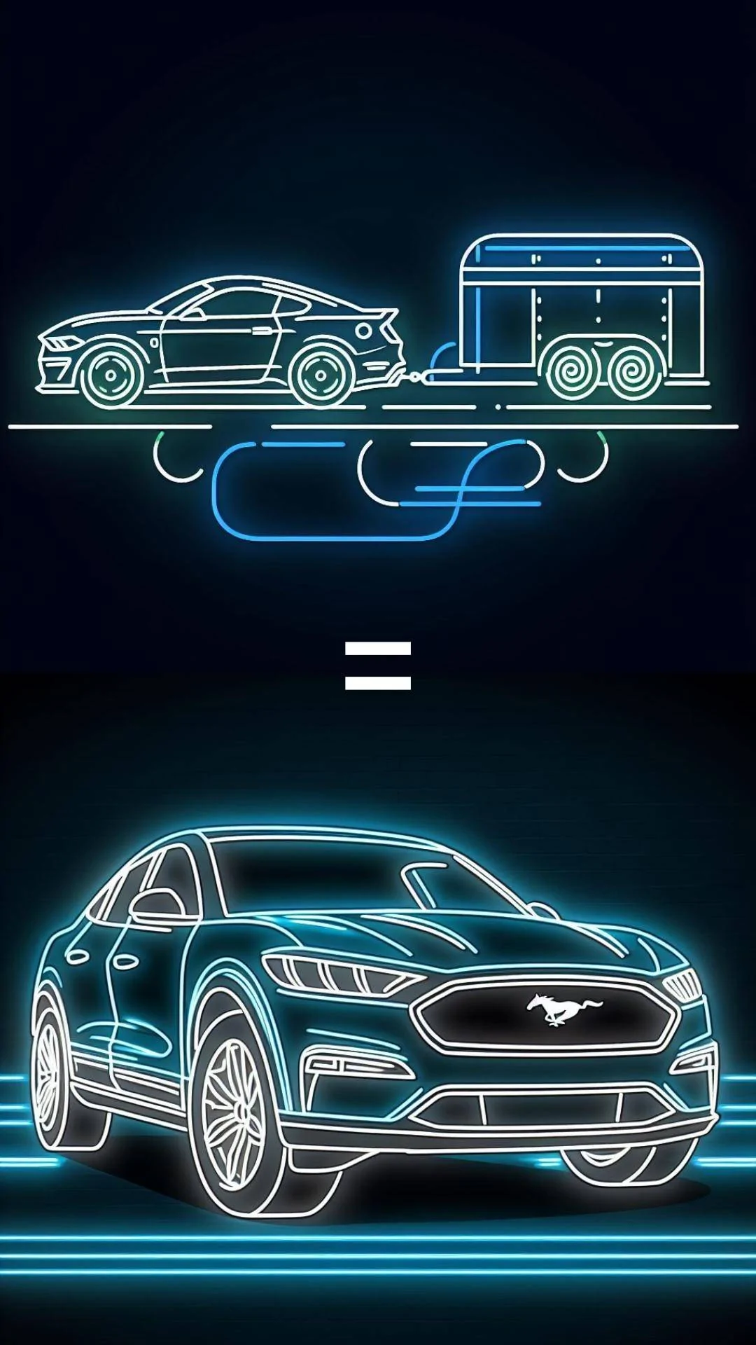 Ford Mustang Mach-E X + Y = Mach-E 1000021819