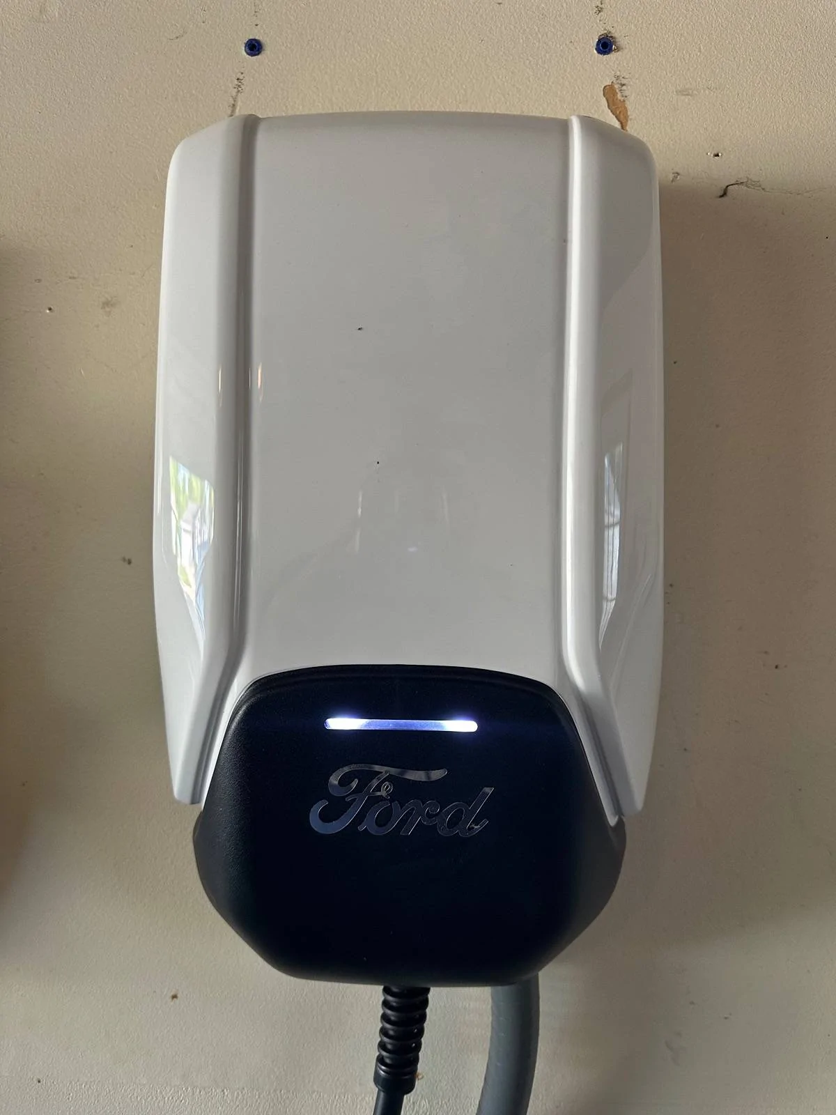 Ford Mustang Mach-E NEW Install Ford Connected Charge Station Problems IMG_2054