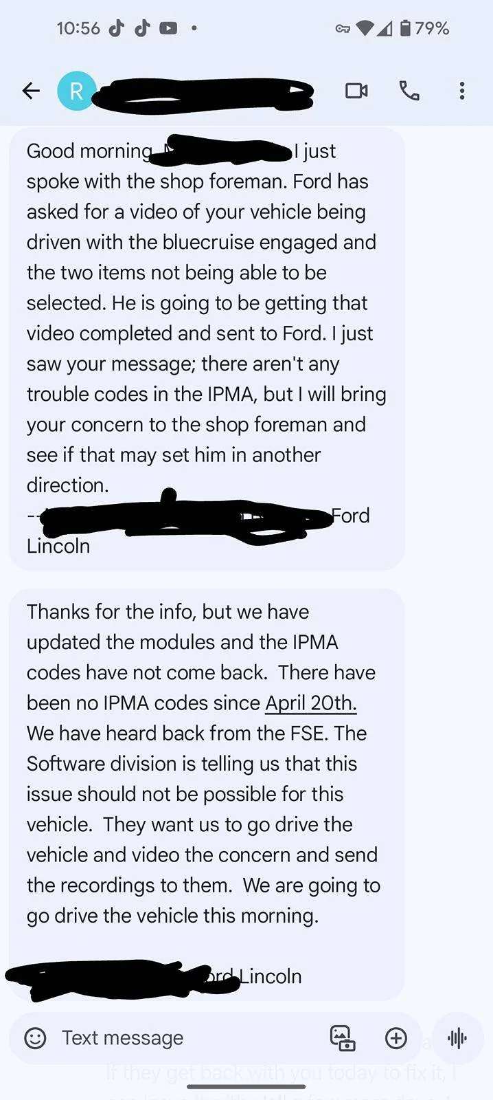 Ford Mustang Mach-E Post here if you have an active FDRS account and are willing to look up info for others Screenshot_20240517-105656