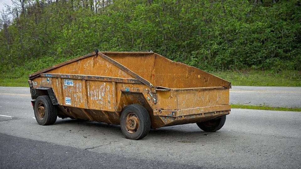 Ford Mustang Mach-E Clean up after yourself CyberDumpster