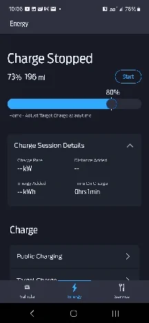 Ford Mustang Mach-E 'Charge to 100%' missing on new Fordpass, slider is poor replacement Screenshot_20240521_100644_FordPass