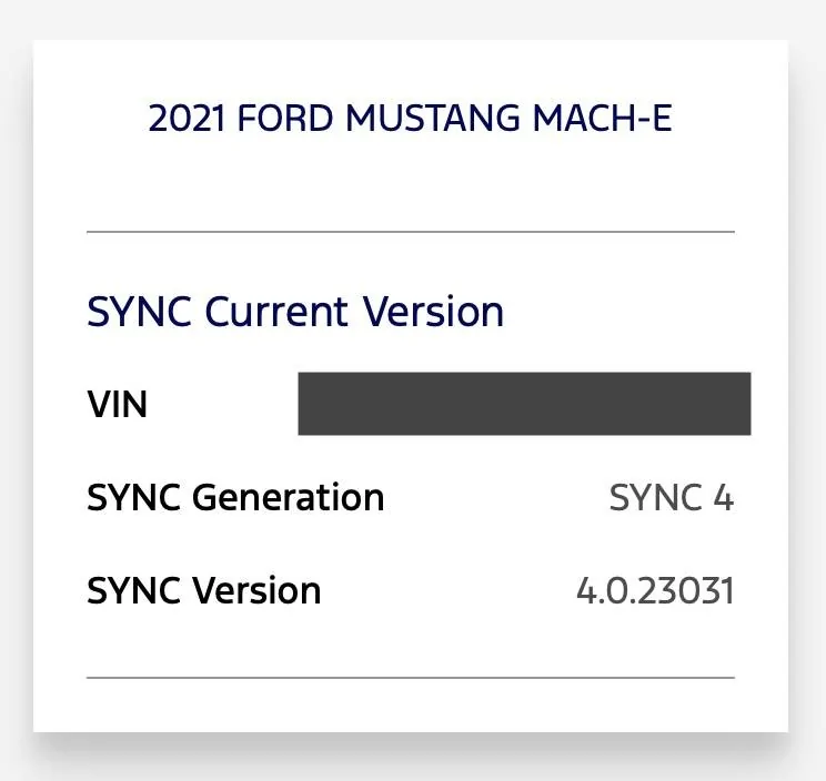 Ford Mustang Mach-E OTAs comin' in hot! 2021 Mach E GT Sync 4