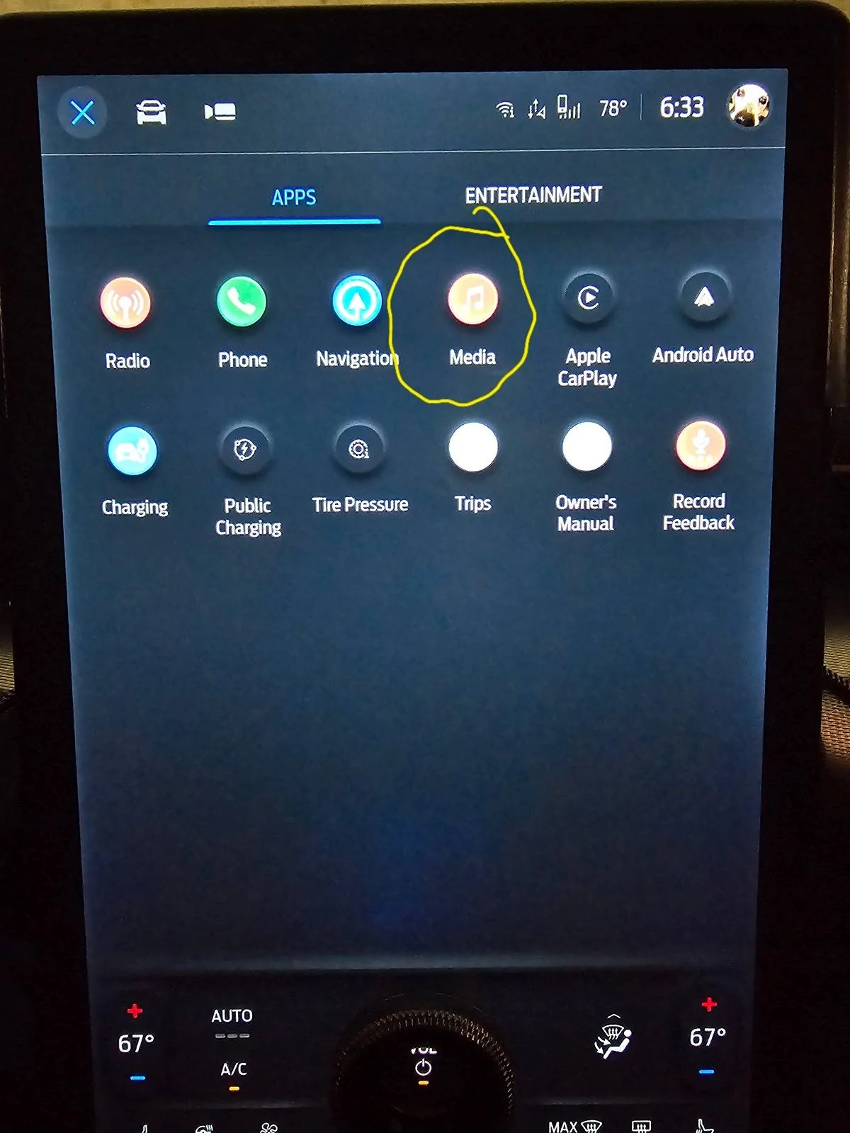 Ford Mustang Mach-E Where did the USB media go in the new User Interface (UI)? (Solved) 1000009627