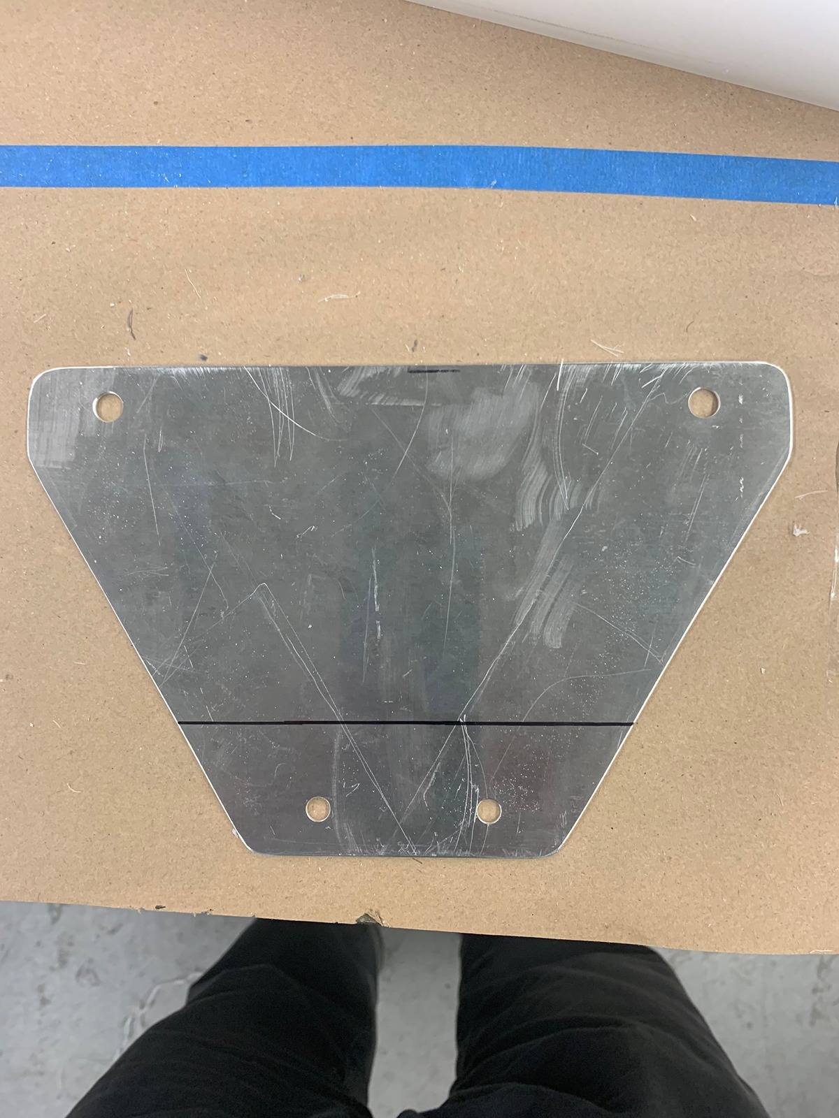 Ford Mustang Mach-E Front license plate holder image_67162625.JPG