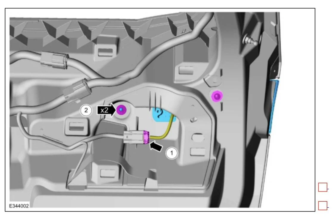 Ford Mustang Mach-E Instructions to remove & disassemble the inner taillights? Screenshot 2024-06-01 at 8.20.05 AM