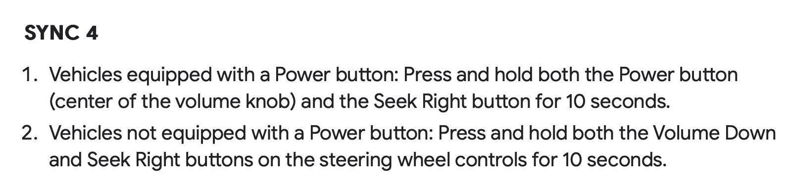Ford Mustang Mach-E Connected Vehicle Settings Issue Screenshot 2024-06-01 at 12.32.55 PM