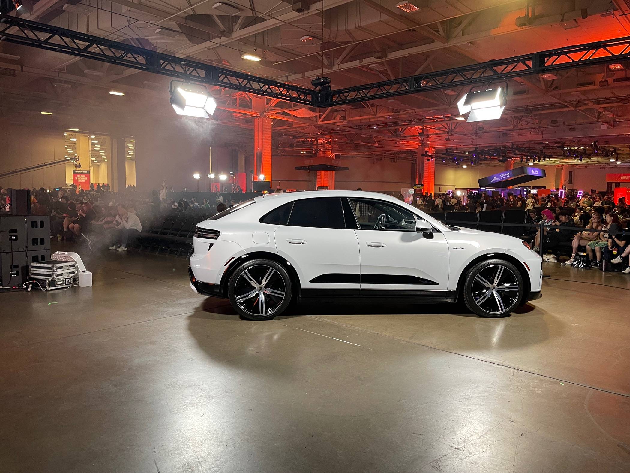 Ford Mustang Mach-E Porsche Macan Turbo EV Real Life Pictures IMG_1989