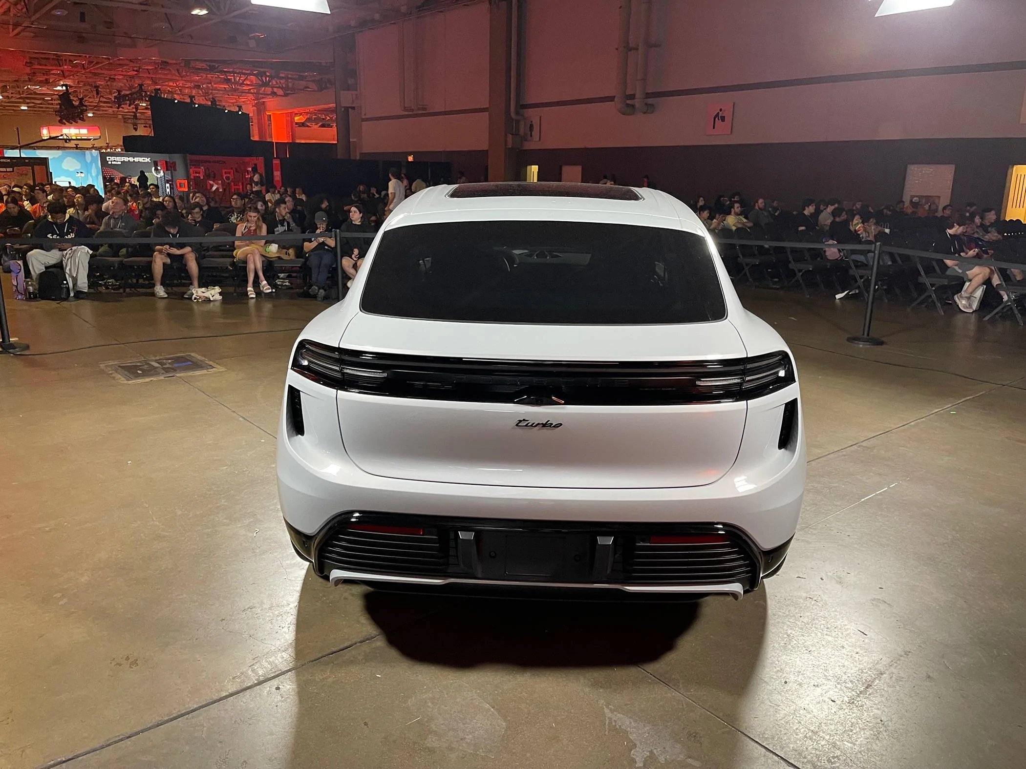 Ford Mustang Mach-E Porsche Macan Turbo EV Real Life Pictures IMG_1992