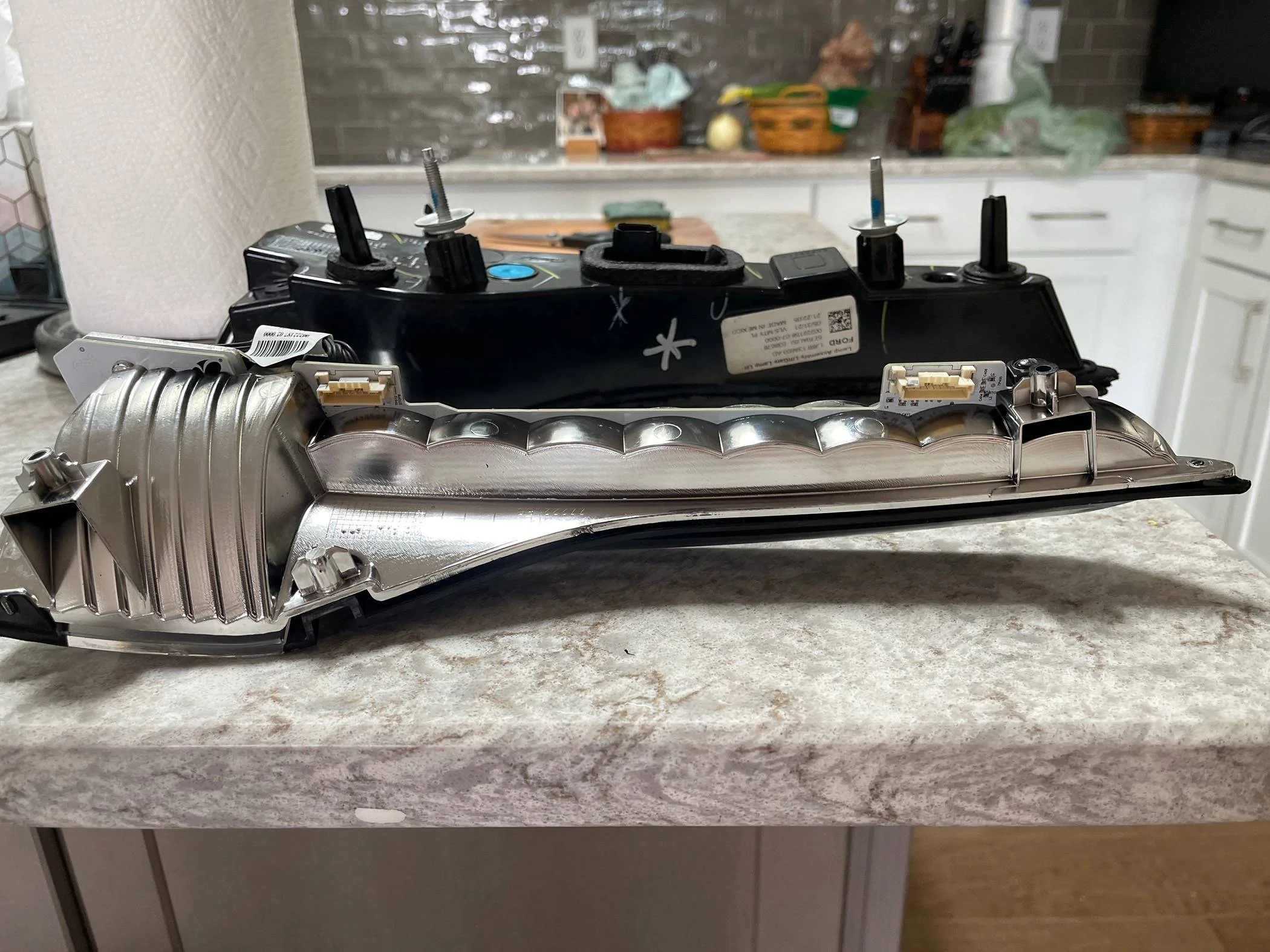 Ford Mustang Mach-E Instructions to remove & disassemble the inner taillights? Both