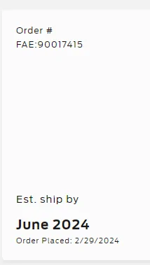 Ford Mustang Mach-E Ford NACS Adapter has shipped [and NOW ARRIVING]! ship dat