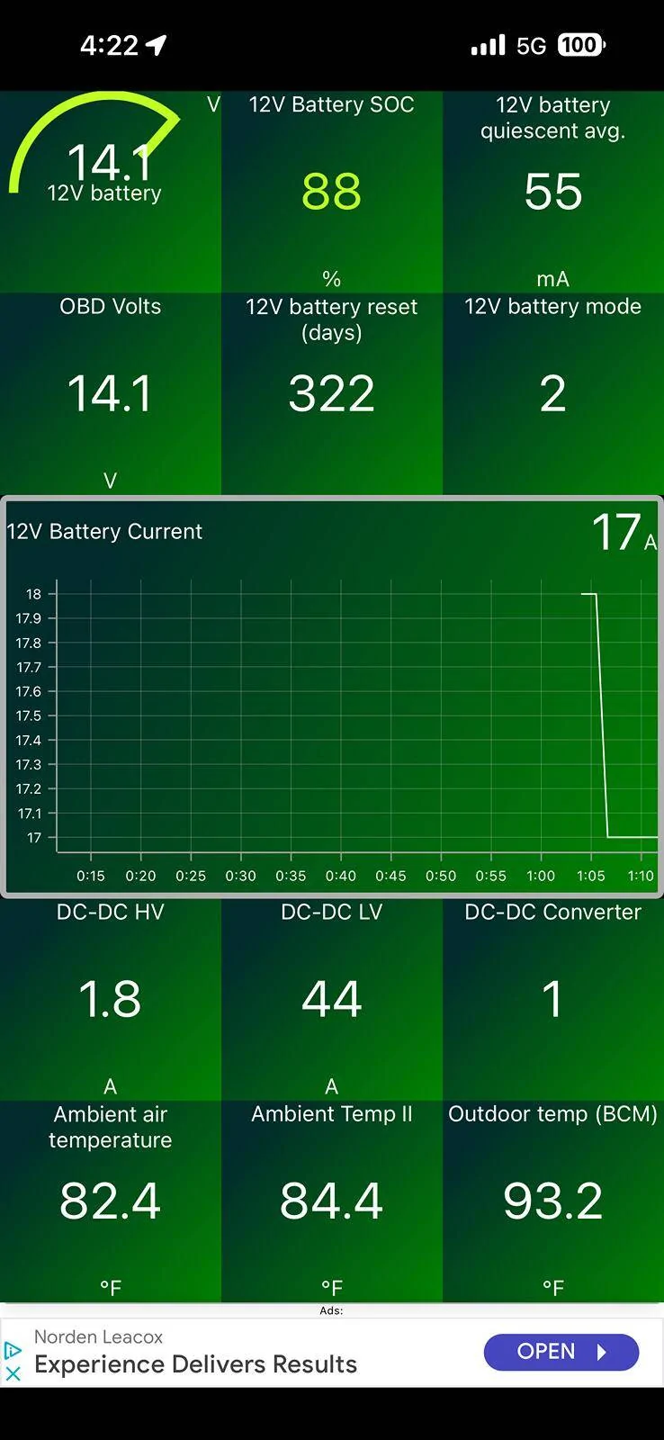 Ford Mustang Mach-E 12V Battery Status Indicator IMG_8044