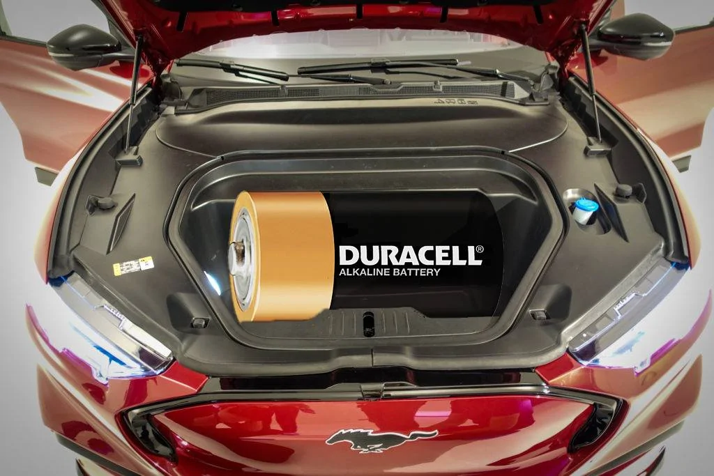 Ford Mustang Mach-E Duracell EV Charger? frunk_battery