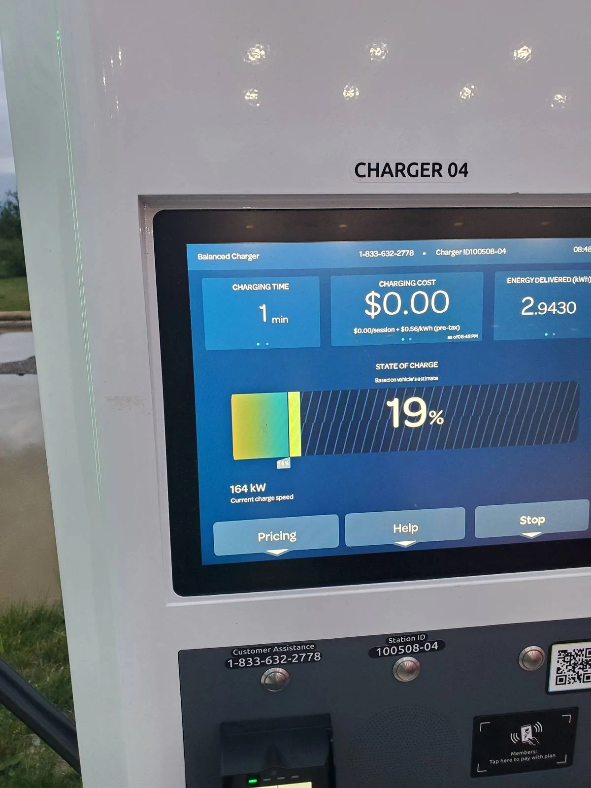 Ford Mustang Mach-E 2024 Mach-E charging curve comparison vs. 2021 Mach-E 20240609_204823