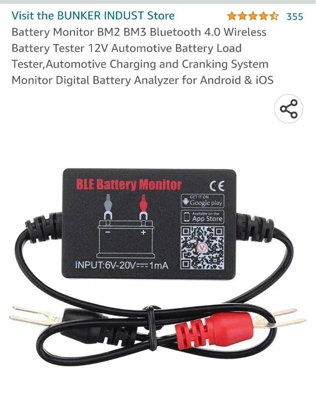 Ford Mustang Mach-E 12V Battery Status Indicator Screenshot_20230419_105615_Amazon Shopping